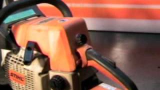 The chainsaw guy shop talk Stihl 025 Chainsaw 1 15AVI [upl. by Llerraf]