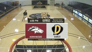 Junior Varsity Womens Basketball Dordt vs Morningside Nov 21 2024 [upl. by Yenahc]