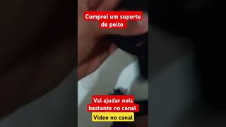 Suporte peitoral para gravar vídeo [upl. by Alleuol295]