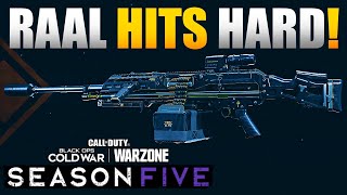 New RAAL MG Hits Hard in Warzone  How to Unlock New RAAL and Best Class Setup [upl. by Oelak33]