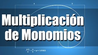 Como Multiplicar Monomios por Monomios [upl. by Mosra]