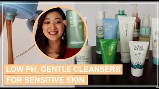 10 Best Gentle Cleansers Low pH Gentle Acne  Crystall Cho [upl. by Llerroj]