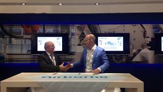 ViscoTec and Airborne signing business partnership at JEC World 2018 [upl. by Ddal801]