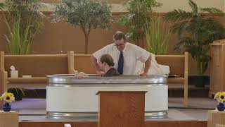 Bethesda Church  September 22 2024  Ryan Schmidts Baptism Service [upl. by Trebron]