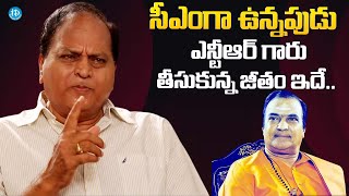 Chalapathi Rao About Ex CM NT Rama Rao Salary  NTR  Chalapathi Rao Latest Interview [upl. by Agon]