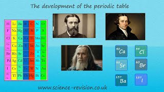 GCSE science and chemistry 91 The development of the periodic table of elements [upl. by Blas]