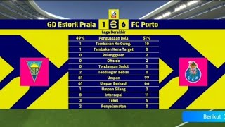 PORTO VS ESTORIL PRAIA  EFOOTBALL 2025 [upl. by Arihppas]