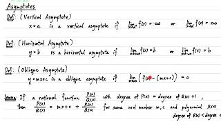 M2 DSE  Application of Differentiation  Oblique Asymptote [upl. by Tsugua]