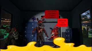 FNAF Ultra Custom Night 31 Nightmares Hunt Night 5 Nightmare Foxy Deck [upl. by Adran145]