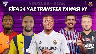 FİFA 24 GÜNCEL YAZ TRANSFER YAMASI V1 27 EKİM 2024 2024 LATEST TRANSFER UPDATE2324 [upl. by Keyte639]