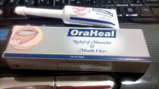 OraHeal Product Review  Canker Sore treatment [upl. by Itaws]