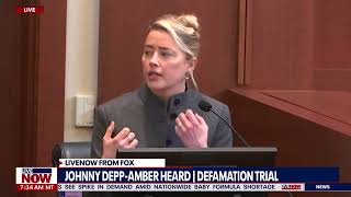 New explosive recording Amber Heard amp Johnny Depp secret audio  LiveNOW from FOX [upl. by Gersham]