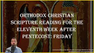 Eleventh Week After Pentecost Friday  Hebrews 2210 amp Luke 101621  September 6 2024 [upl. by Ainigriv]