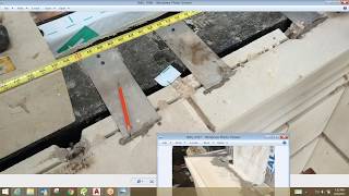 Kerf Slot with Strap Anchors Technique for Installing cast stone GFRC precast stone panels [upl. by Micah]