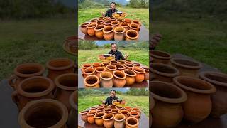 🌋 I Cooked Lamb In Ancient Clay Pots  The Legendary Hermit Recipe 🏺🔥 [upl. by Mellen]