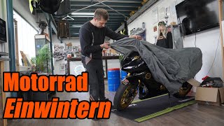 So machst du dein Motorrad WINTERFEST  Unsere Tipps und Tricks [upl. by Natsirk]