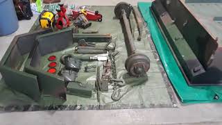 M416 Military Trailer Rehab Day 3 Disassembly [upl. by Obelia]