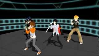 Katekyo Hitman Reborn Gangnam Style MMD [upl. by Blodgett]