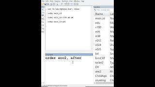 Orderarrange variables after a specific variables [upl. by Alyssa684]