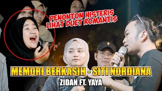 MEMORI BERKASIH  SITI NORDIANA LIVE NGAMEN ZIDAN FT YAYA [upl. by Eocsor]