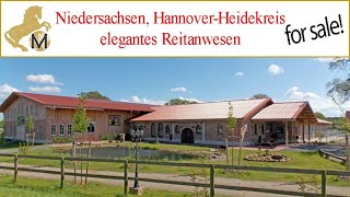 SOLD  Niedersachsen elegantes Reitanwesen Reitimmobilie zu verkaufen [upl. by Ulita]