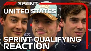 Drivers React After Sprint Qualifying  2024 United States Grand Prix [upl. by Cherry]