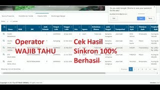 Cara cek hasil sinkron Dapodik 100 berhasil [upl. by Alver]