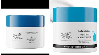 New Chemist At Play Hydrating Moisturizer vs Old Chemist At Play Night Cream [upl. by Arand188]