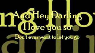 Hey Darling Lyrics [upl. by Llenrahc]