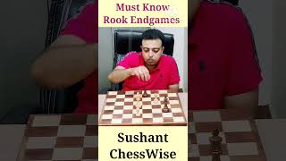 Students Training  14 Must Know Rook Endgames  shorts chessshorts [upl. by Adnoyek]