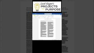 Convert Paragraph to Columns in Microsoft Word [upl. by Lamek]