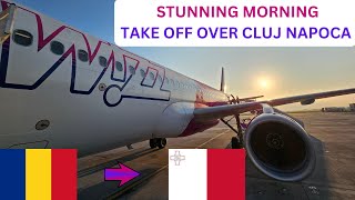 TRIP REPORT  HOW A GOOD FLIGHT WITH WIZZ AIR SHOULD BE LIKE   CLUJ NAPOCA TO MALTA  AIRBUS A320 [upl. by Furtek]