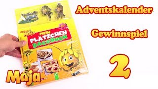 Mein Plätchenbackbuch  2 Adventstürchen  Biene Maja  Adventskalender Gewinnspiel [upl. by Nauhs311]