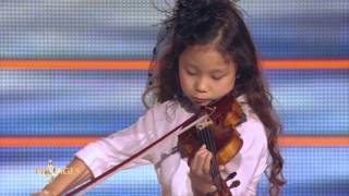 Miyu 7 ans violoniste joue quotLAdagio dAlbinoniquot  Prodiges [upl. by Yeh]