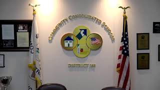 CCSD 168 Special Board of Education Meeting  August 8 2024  700 pm [upl. by Karel]