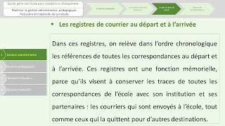 S26 registres et documents officiels ecole [upl. by Ahsiuq]