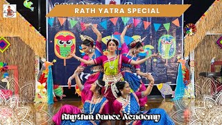 Patadip Pallavi  Rath Yatra Special  Odissi Dance  Melbourne Team  Rhythm Dance Academy [upl. by Novehs]