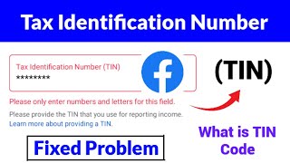 Tax Identification Number TIN [upl. by Melitta571]