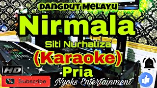 NIRMALA  Siti Nurhaliza Karaoke Melayu  Nada Pria  ADO [upl. by Meyers]