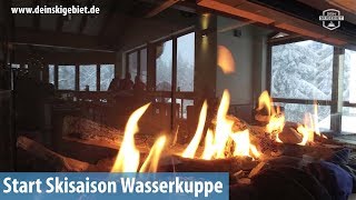 Interview Bedingungen Start der Skisaison auf der Wasserkuppe [upl. by Torrlow870]