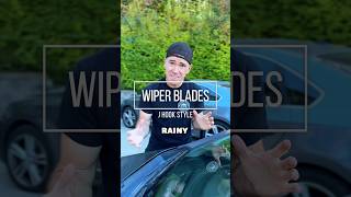 How to Replace your Wiper Blades J Hook style wipers wiperblades windshield rain rainy diy [upl. by Raul]