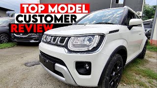 New Maruti Suzuki Ignis Alpha Top Model 2022 On Road Price Features Interior and Exterior Review [upl. by Cornish]