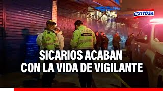 🔴🔵Sicarios acaban con la vida de vigilante [upl. by Sol346]