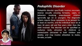 PARAPHILIC AND PEDOPHILIC DISORDER [upl. by Hudgens]