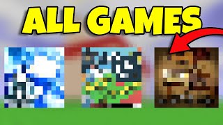 ALL GAMES in Roblox The Classic LEAKED [upl. by Eeliab]