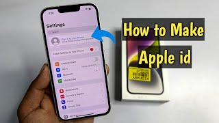 How to create Apple ID  Create new Apple ID for Apple devices  Apple ID kaise baneye [upl. by Euridice]