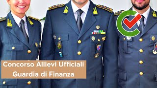 Concorso Allievi Ufficiali Guardia di Finanza 2023 – 69 posti – Anche per civili diplomati [upl. by Giovanna]