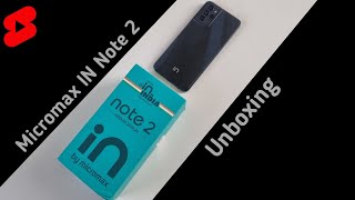 Micromax IN Note 2 Unboxing shorts asmr AMOLED [upl. by Wolsky18]