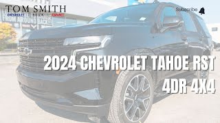 2024 Chevrolet Tahoe RST 4dr 4x4 [upl. by Ahsiekal]