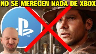 LOS PIPEROS NO SE MERECEN INDIANA JONES NI NINGÚN JUEGO DE XBOX EN PS5  Playstation  microsoft [upl. by Eiba]